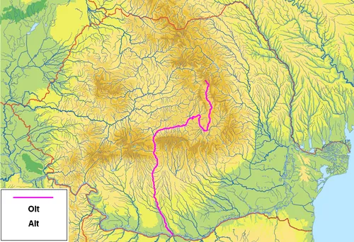 Râul Olt, între mitologie și geografie: legenda fascinantă a ...