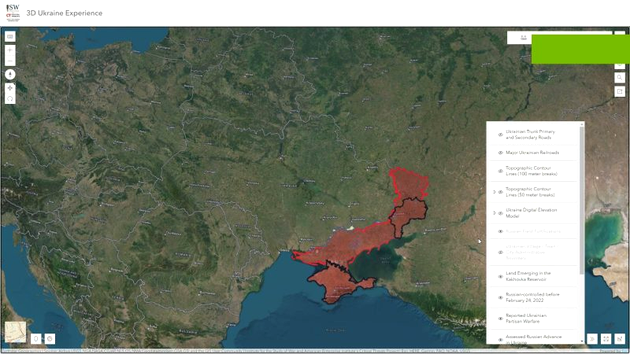 harta evoluției războiului