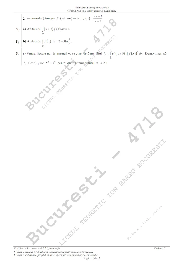 subiecte bac 2018 matematica