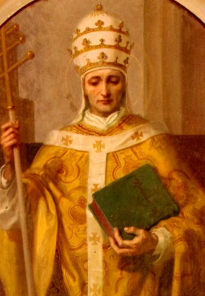 Papa Leon al IX-lea a murit în perioada Marii Schisme din 1054. Foto Sfinti Catolici