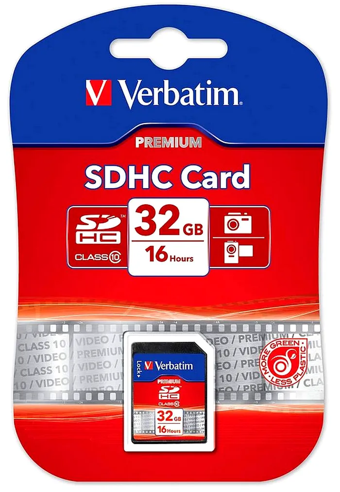 Verbatim SDHC 32GB, Verbatim class 10 32GB, Verbatim SDHC, Verbatim 32GB