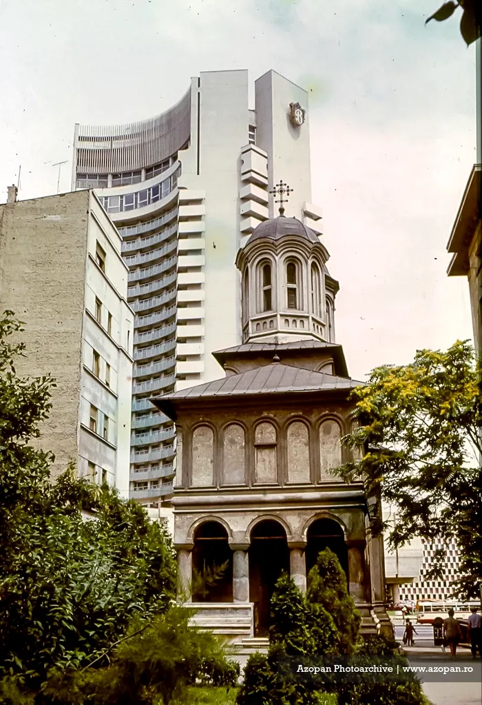 Biserica Enei de pe Bulevardul Magheru din Capitala. Foto arhiva Azopan