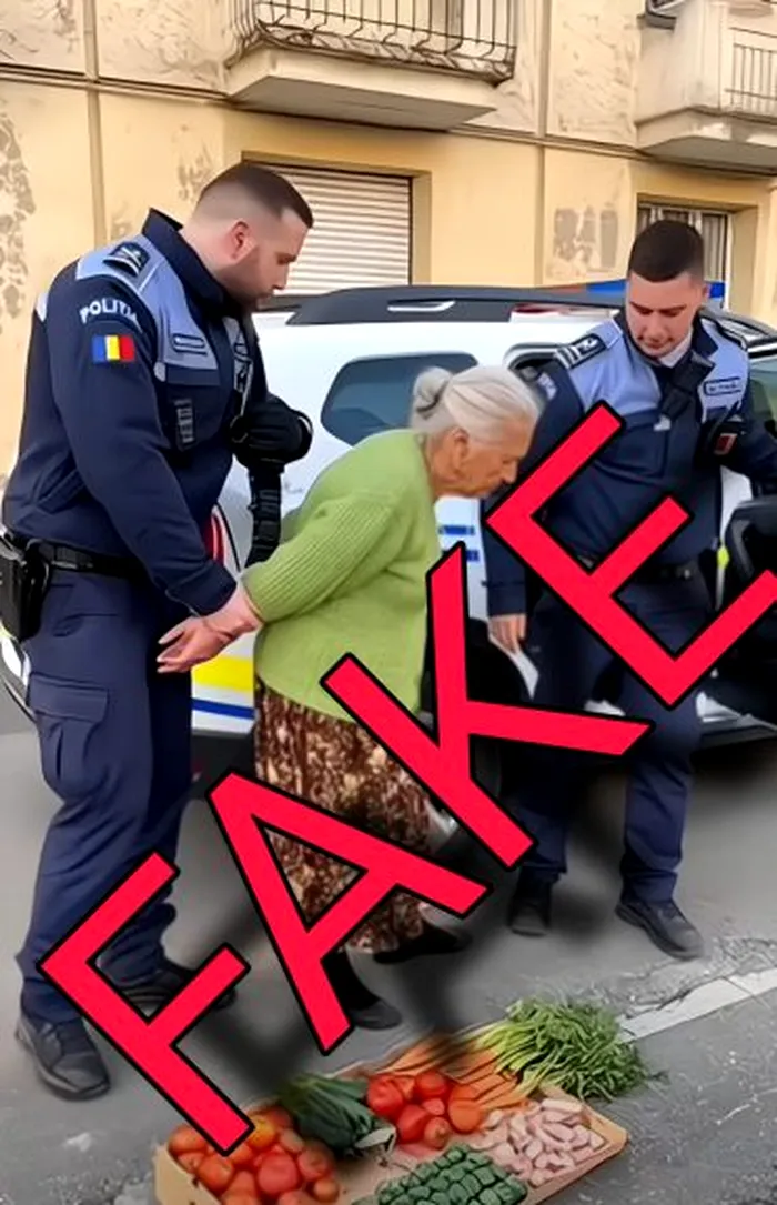 O fotografie creata cu AI s-a raspandit pe retelele sociale 