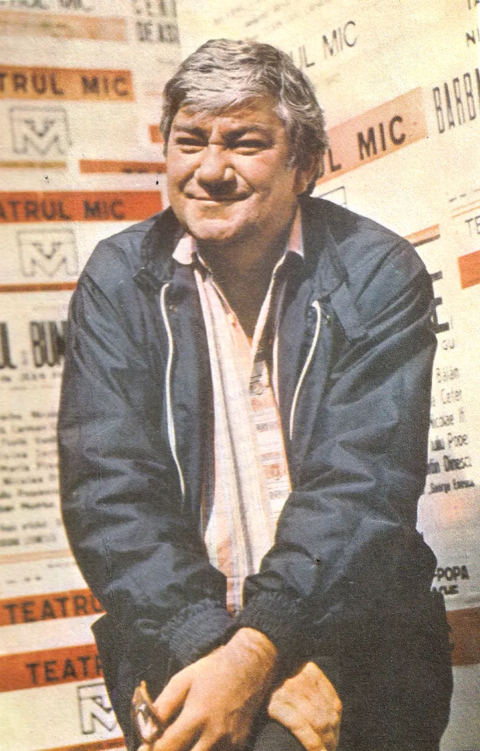 Actorul Nicolae Dinică. Foto arhivă Teatrul de Revistă Constantin Tănase