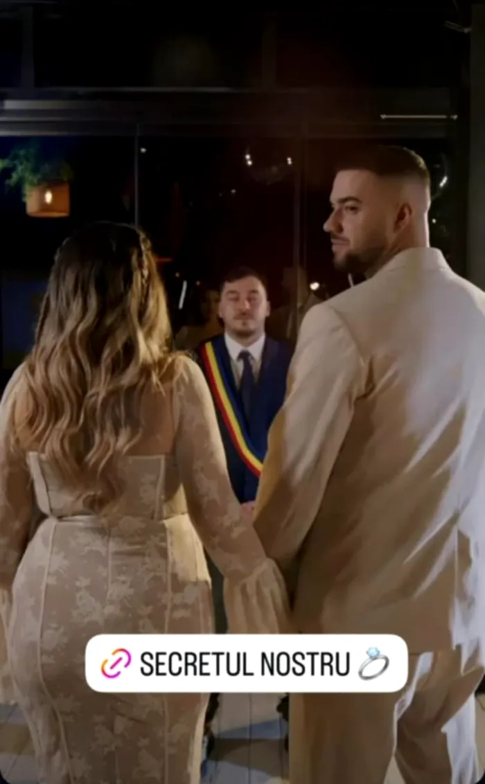 Culiță Sterp și Daniela Iliescu s-au căsătorit în secret. Primele imagini de la nunta celor doi ”Secretul nostru”