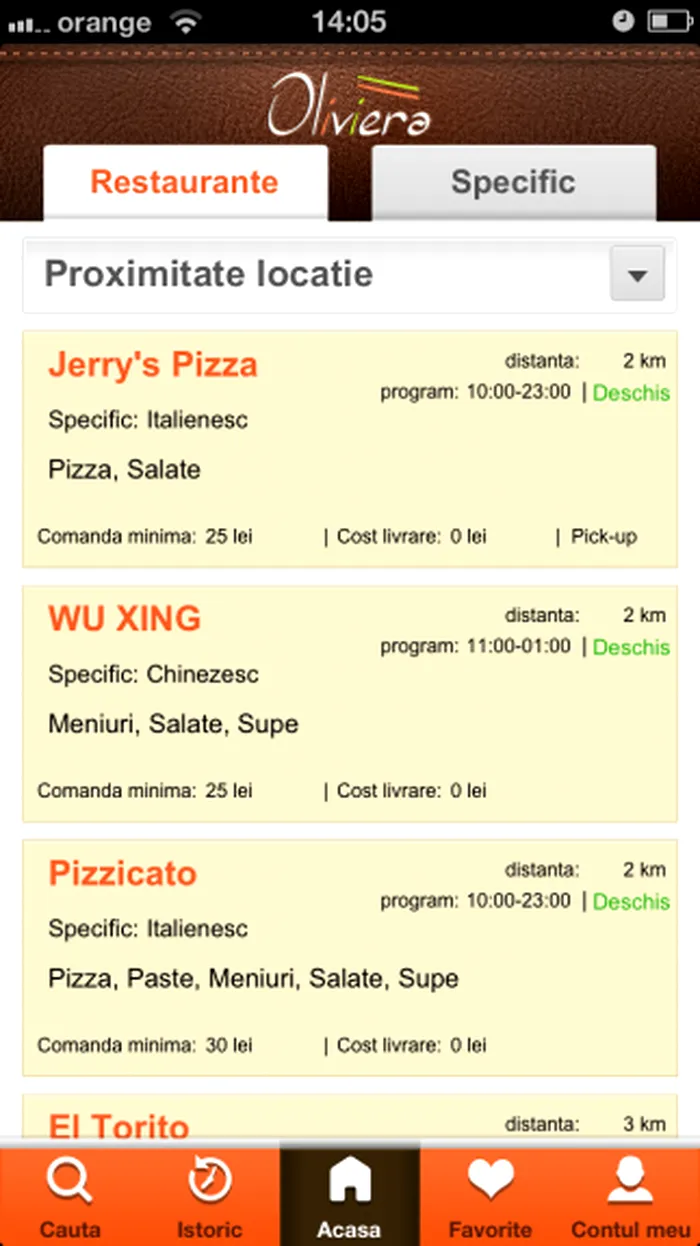 Oliviera Restaurante