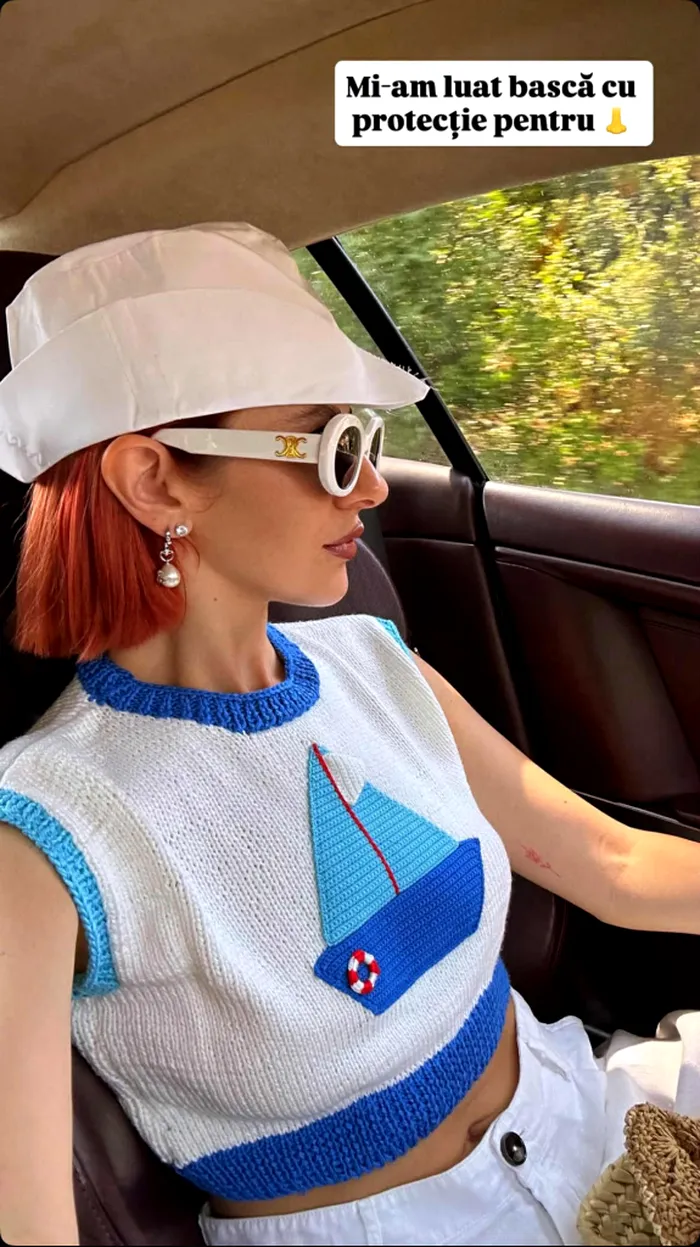 Lidia Buble în vacanță