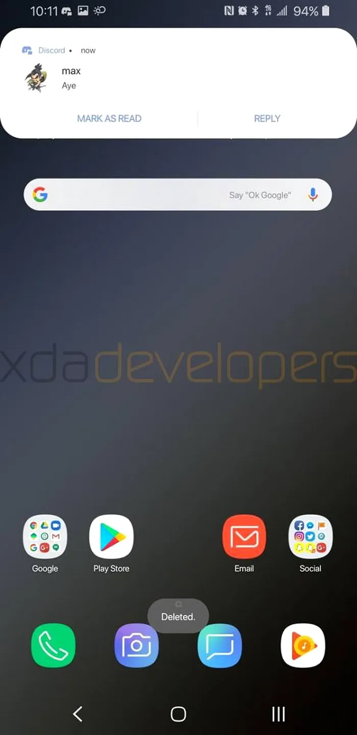 samsung galaxy s9 android pie