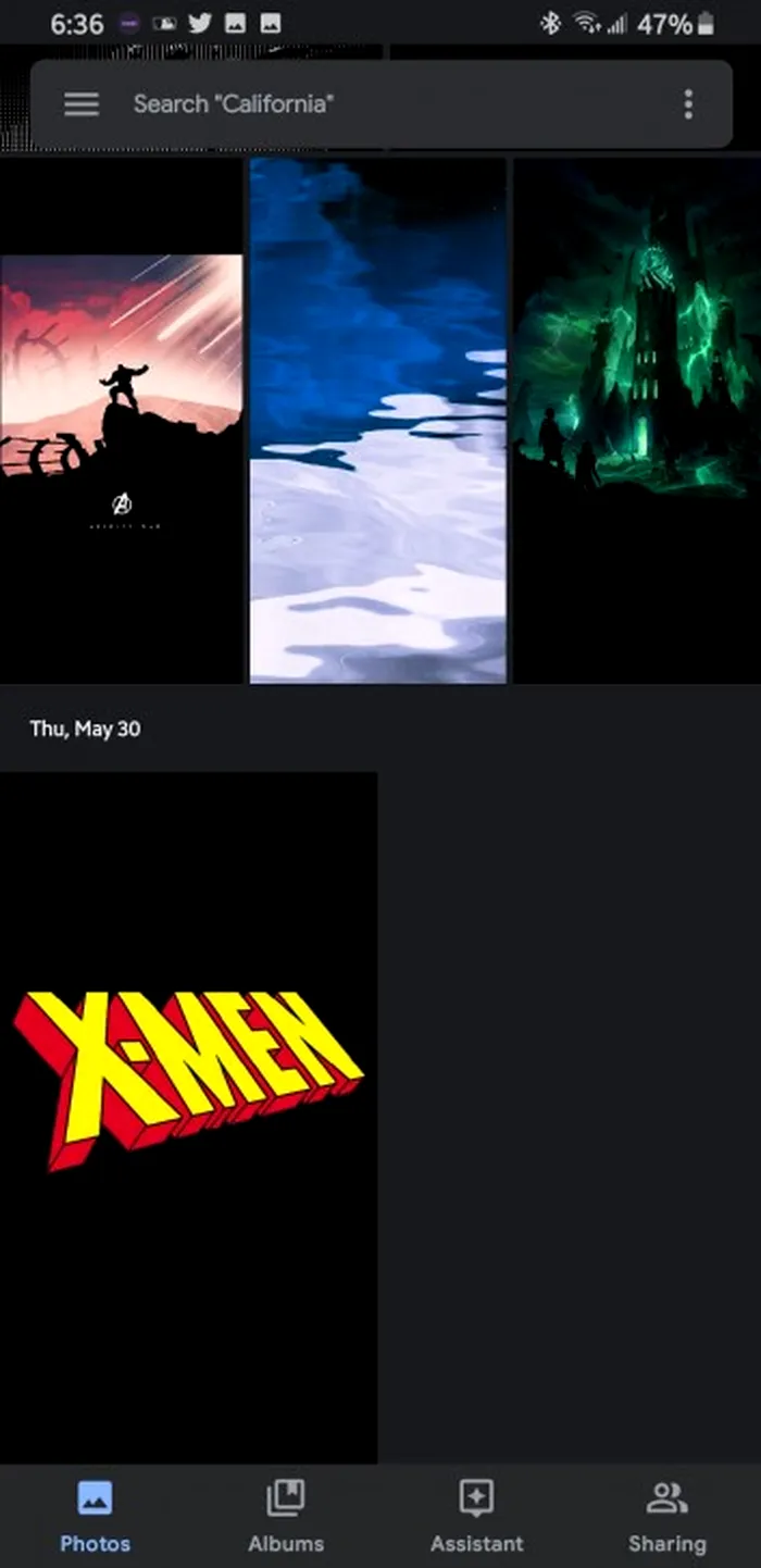 Google Photos Dark Mode