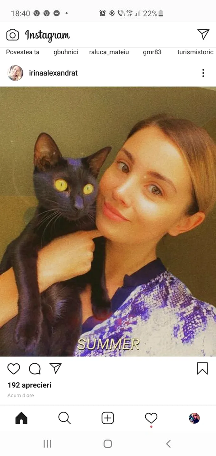 Irina Tănase, mai fericită decât niciodată. Ipostaza în care s-a fotografiat azi