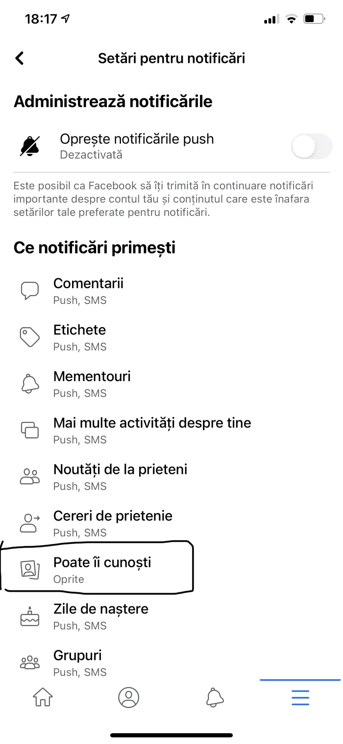facebook recomandări prieteni
