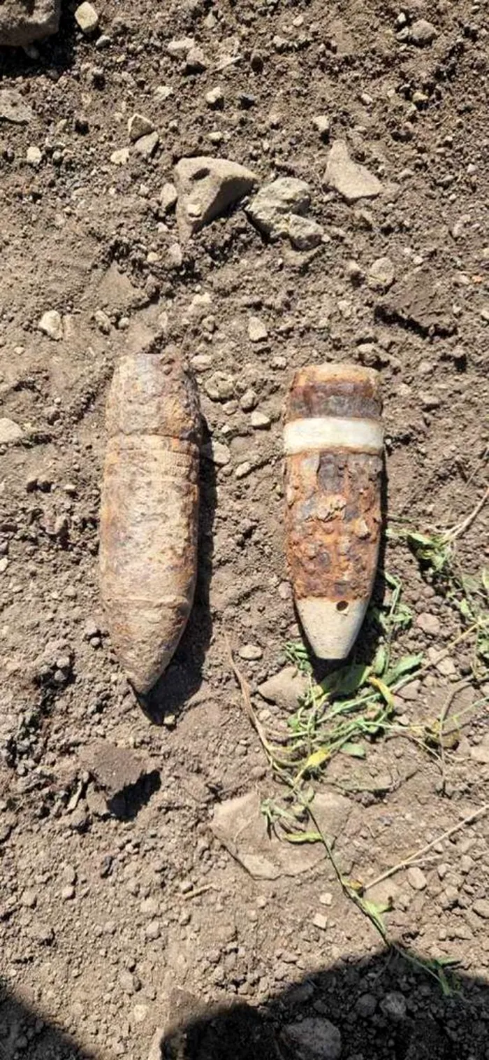 Munitie neexplodata descoperita in Harghita