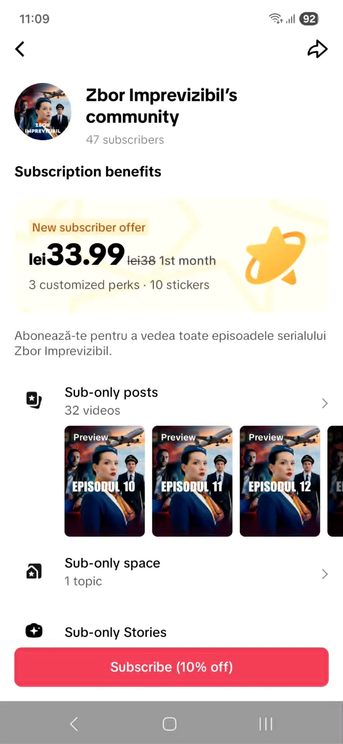 cum te abonezi la zbor imprevizibil pe tiktok