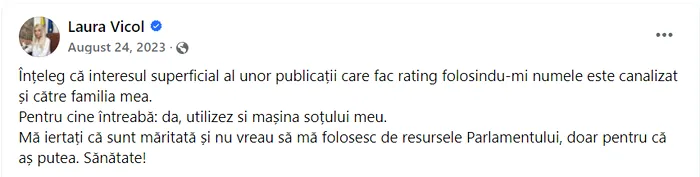 Cum a reacționat Laura Vicov după dezvăluirea că folosește o mașină de 220.000 de euro. Blondina a ”sărit la atac”