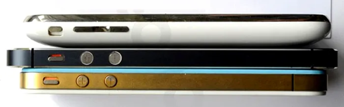 Diferente Iphone 5 - iPhone 4-iPhone 3