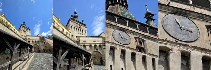 Test zoom Galaxy S26 Ultra de la ultrawide la 20x cu Turnul Cetății Sighișoara / foto: PlaytechTest zoom Galaxy S26 Ultra de la ultrawide la 20x cu Turnul Cetății Sighișoara / foto: Playtech