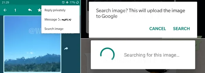 whatsapp căutare imagini