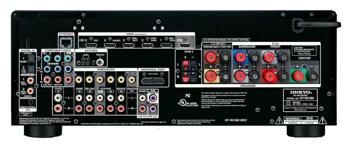 Onkyo HT-RC370, HT-RC370, receiver Onkyo