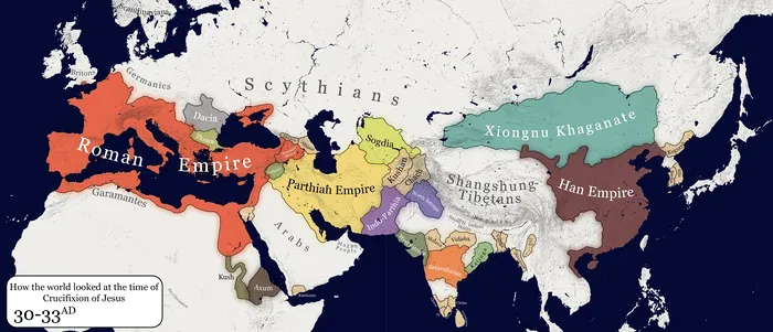 Harta lumea rastignire iisus