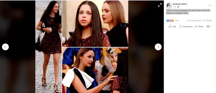 Uimitor cum arată acum fiica Andreei Marin! Și-a depășit mama în frumusețe