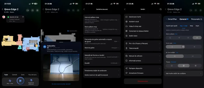 Aplicația Roborock este esențial pentru a profita de Qrevo Edge 2