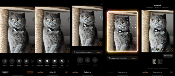 Asistența AI la editare foto face minuni pe Oppo Find X9 Pro
