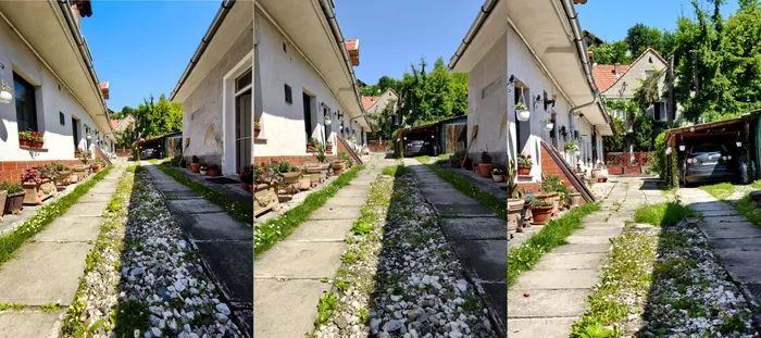 realme GT 7 colaj zoom 0,6x, 1X și 2x / foto: Playtech
