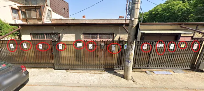 Legea e clară. Ai voie să pui semn cu parcarea interzisă pe gard, pentru a avertiza șoferii să nu parcheze pe trotuarul din fața casei