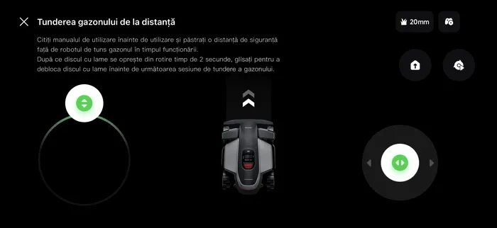 Cum controlezi RockMow Z1 departe de RTK și WiFi