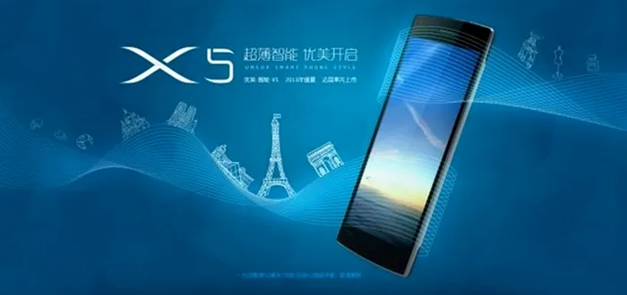 umeox x5 cel mai subtire smartphone