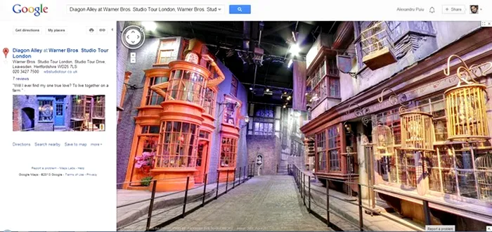Harry Pottter Movies Studio Dragon Alley