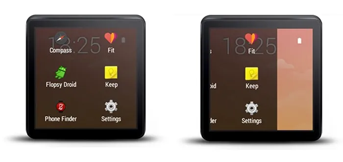 android-wear-mini launcher