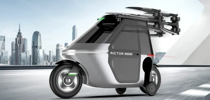 Motocicleta zburatoare Skyrider X1 - 1