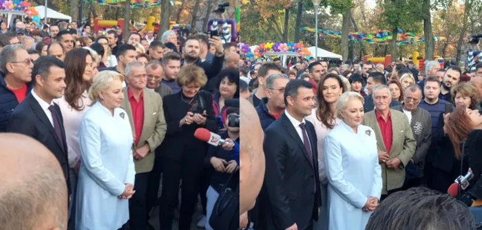 Cum a apărut Viorica Dăncilă în mijlocul oamenilor, la Festivalul Tradiţiilor. Premierul demis şi-a schimbat total stilul vestimentar