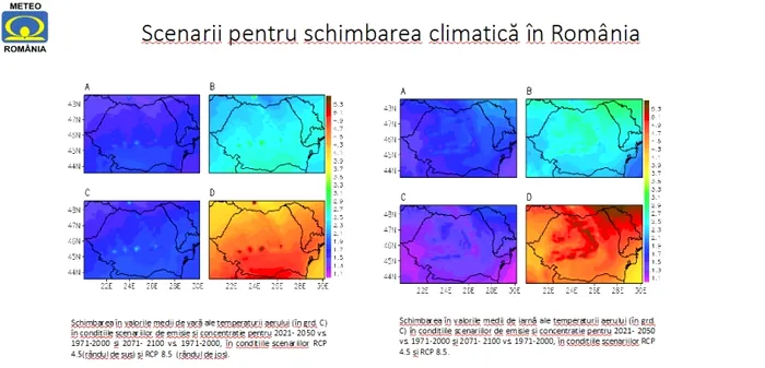 Scenariu ANM clima in urmatorii 50 de ani 