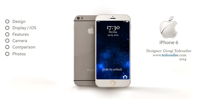 Concept Apple iPhone 6 ios 9