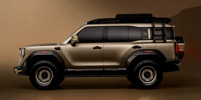 Hongqi SUV off-road din lateral