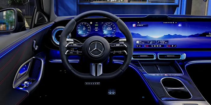 Interior Mercedes C Class EV