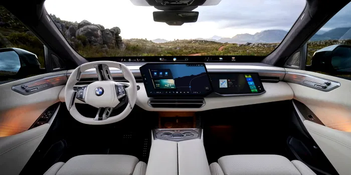 Interior de BMW iX5