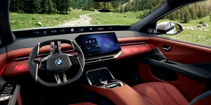 BMW iX3 interior versiunea chinezească