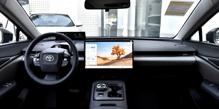 Toyota bZ5 2027 - interior