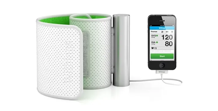 Top 10 Accesorii iPhone Tensiometru Withings blood presure