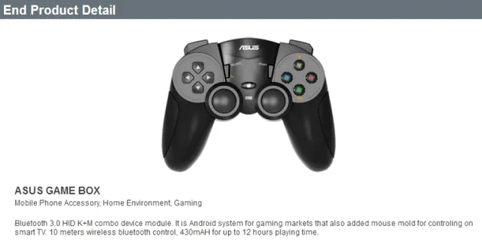 ASUS Game Box un dispozitiv de gaming cu Android?