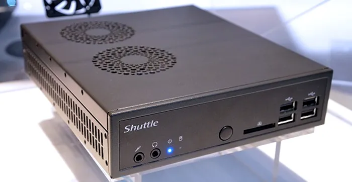 htpc barebone shuttle-ds81-lead