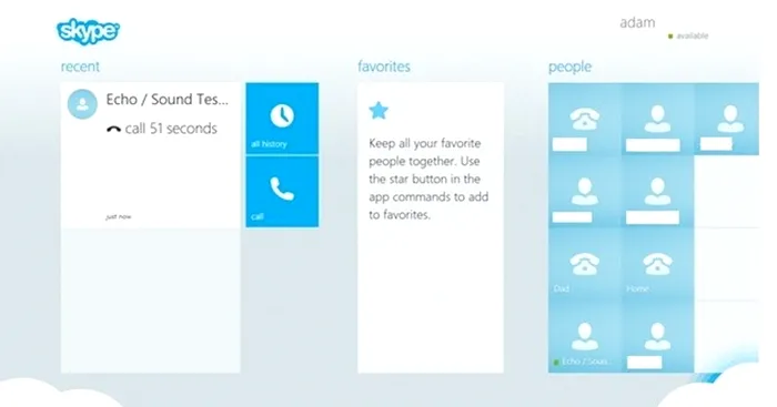 skype pentru windows 8