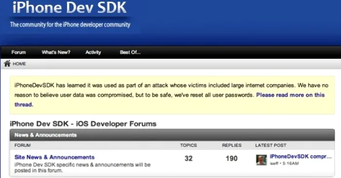iphone dev sdk hack site