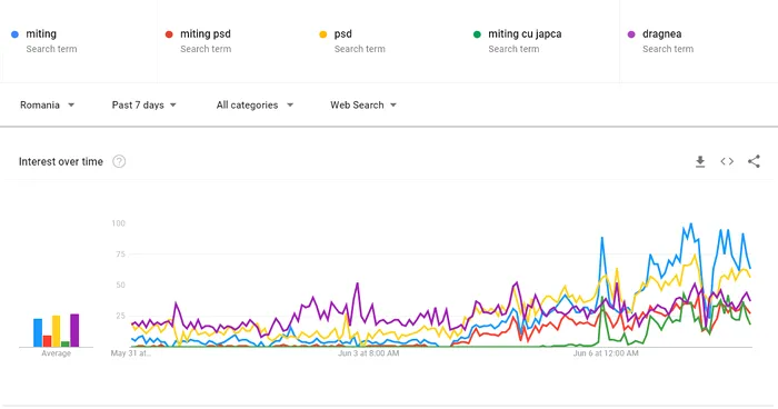 miting PSD pe Google overview
