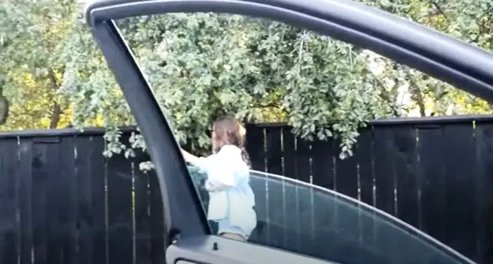 Larisa Judele, prinsă la furat de...prune