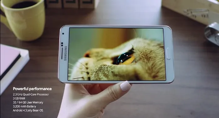 samsung Galaxy Note 3 Hands-on oficial