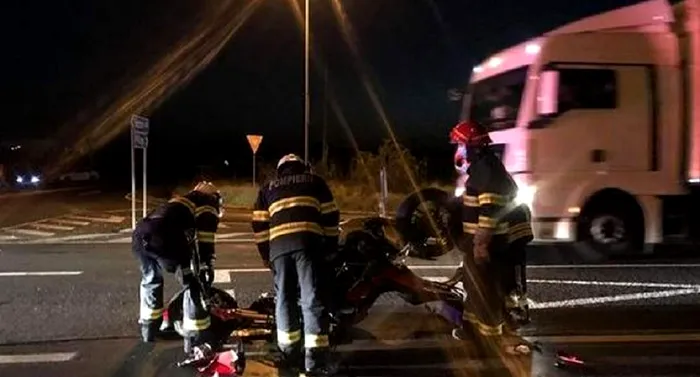 Motociclistul nu a mai avut nicio șansă la viață